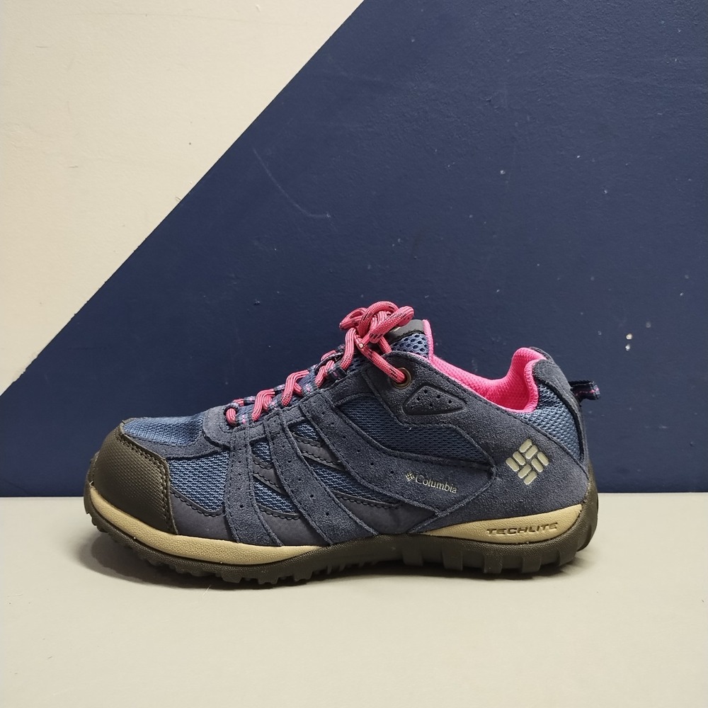 Columbia Tech Lite Redmond Hiking Shoes Youth US 5 Multi Waterproof BY2857-508 - Picture 4 of 13